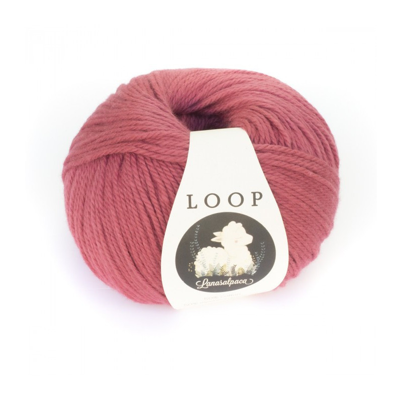 Lana Alpaca Loop num 32009 Frambuesa